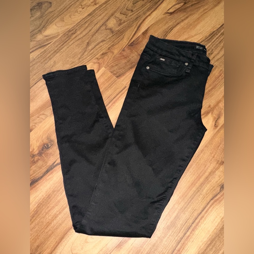Joe’s Jeans Black Jeggings • Size 28 • Skinny Leg • 32” Inseam
